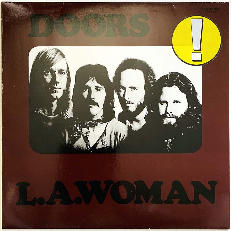 Doors LP L.A.Woman  kansi EX levy EX Käytetty LP
