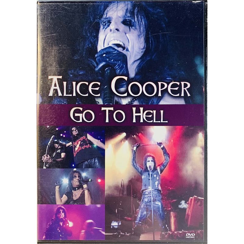 DVD - Cooper Alice DVD Go To Hell  kansi EX levy EX Käytetty DVD