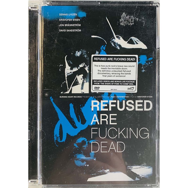 DVD - Refused DVD Refused are fucking dead  kansi EX levy EX Käytetty DVD