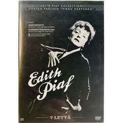 DVD - Piaf Edith DVD Collection 5CD + 2DVD  kansi EX levy EX Käytetty DVD