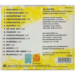 Die Koslowskis Käytetty CD TEIL 1  kansi EX levy EX Käytetty CD