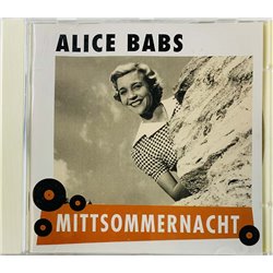 Babs Alice Käytetty CD Mittsommernacht  kansi EX levy EX Käytetty CD