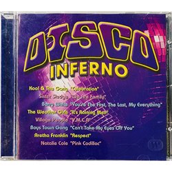 Weather Girls, Chic, Chaka Khan ym. Käytetty CD Disco Inferno  kansi EX levy EX Käytetty CD