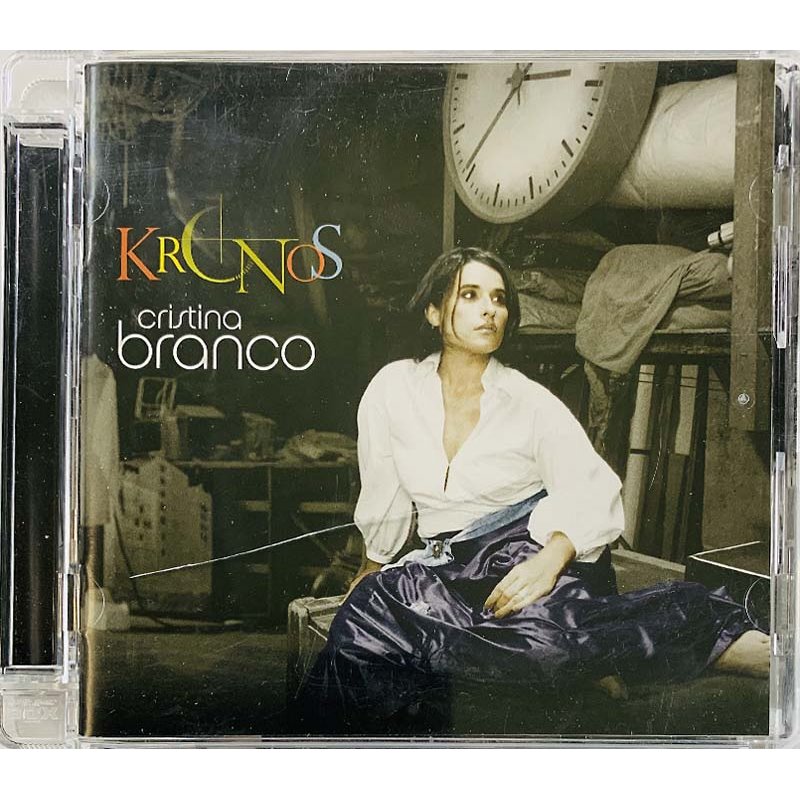 Cristina Branco Käytetty CD Kronos ( Vika kannen muovissa särö)  kansi EX levy EX Käytetty CD