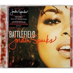 Jordin Sparks Käytetty CD Battlefield  kansi EX- levy EX Käytetty CD