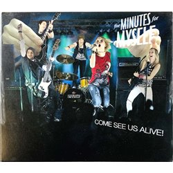Five Minutes For Myself Käytetty CD Come See Us Alive!  kansi EX levy EX- Käytetty CD
