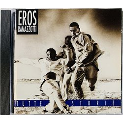 Ramazzotti Eros Käytetty CD Tutte Storie  kansi EX- levy EX Käytetty CD