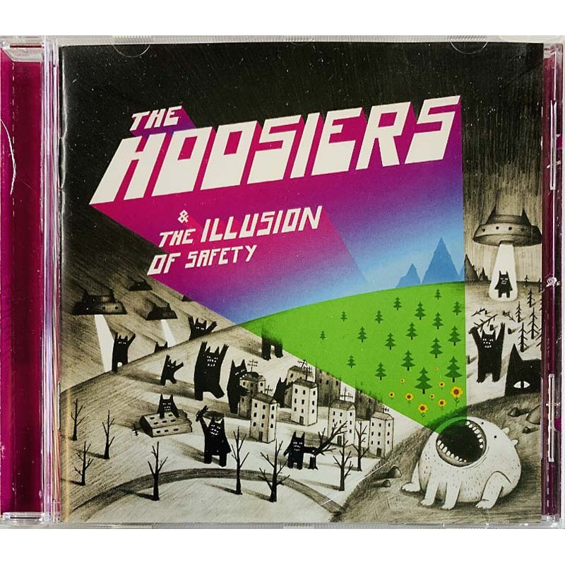 Hoosiers Käytetty CD Illusion Of Safety  kansi EX levy EX Käytetty CD