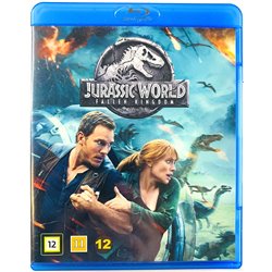 Blu-ray - Elokuva  Jurassic World Fallen Kingdom Blu-ray  kansi EX levy EX BLU-RAY DISC
