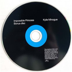 Minogue Kylie CD Impossible Princess 2CD  kansi paperikansi/muovitasku levy EX CD