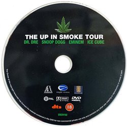 Ice Cube, Eminem, Dr. Dre ym. CD Up In Smoke Tour  kansi paperikansi/muovitasku levy EX CD