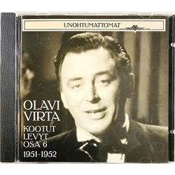 Virta Olavi CD Kootut levyt osa 6 1951-1952  kansi VG+ levy EX Käytetty CD