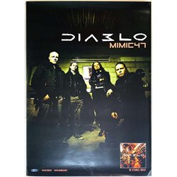 Diablo, Mimic47, Begagnat Poster, år 2005 bredd 42cm  höjd 59 cm Promojuliste 42cm x 59cm skick EX