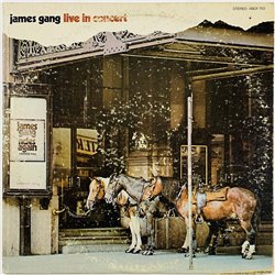 James Gang LP Live In Concert  kansi VG levy EX- Käytetty LP