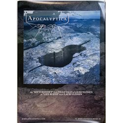 Apocalyptica 2004  Promojuliste 50cm x 70cm Begagnat Poster