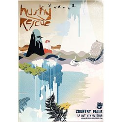 Husky Rescue - Country Falls 2004  Promojuliste 48cm x 68cm Begagnat Poster