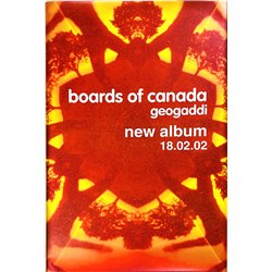 Boards of Canada – Geogaddi 2002  Promo poster 51cm x 76cm Begagnat Poster