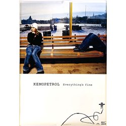 Kemopetrol - Everything's Fine 2002  Keikkajuliste 50cm x 70cm Begagnat Poster