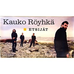 Kauko Röyhkä - Etsijät 2002  Promojuliste 70cm x 40cm Begagnat Poster
