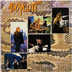 Boycott LP Boycott -87  kansi EX levy EX Käytetty LP