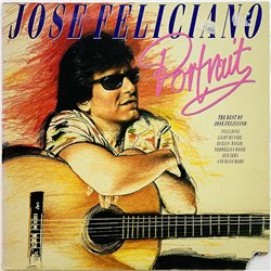 Feliciano Jose LP Portrait the best of  kansi VG levy EX- Käytetty LP