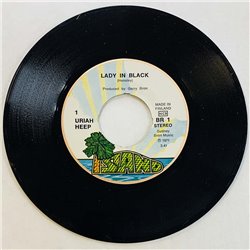 Uriah Heep 1971 BR 1 Lady in black / Gypsy begagnad singelskiva