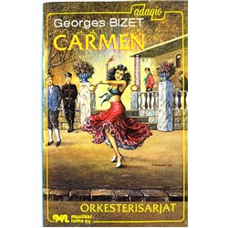 Bizet Georges - Orkesterisarjat: Carmen kansipaperi EX , musiikkikasetin kunto EX käytetty kasetti