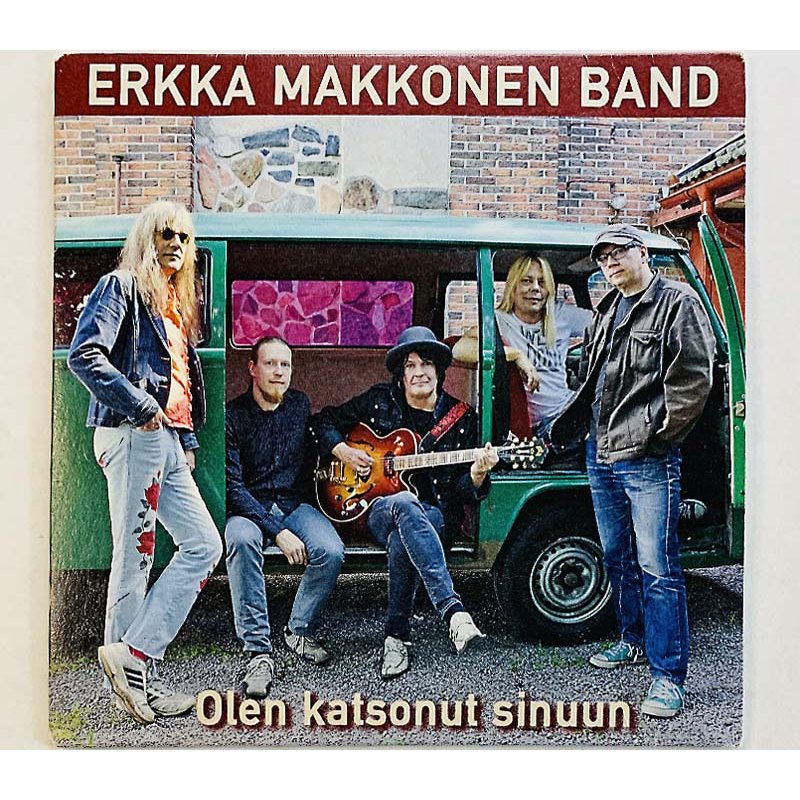 Erkka Makkonen Band CD Olen katsonut sinuun cd-single  kansi VG+ levy EX Käytetty CD