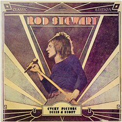 Stewart Rod LP Every picture tells a story  kansi VG levy EX- Käytetty LP