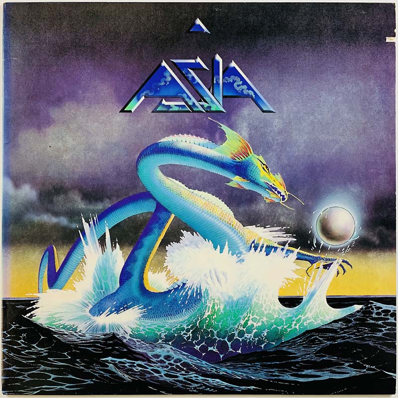 Asia LP Asia -82  kansi EX levy EX- Käytetty LP