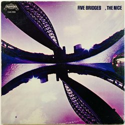 Nice LP Five Bridges  kansi VG levy EX- Käytetty LP