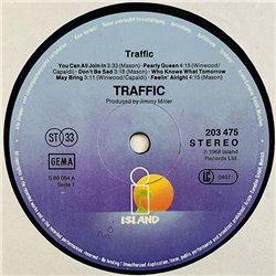 Traffic 1968 203 475-270 Traffic -68 Begagnat LP