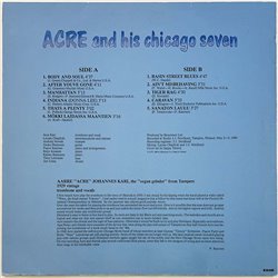 Acre Kari LP Acre And His Chicago Seven  kansi VG+ levy EX Käytetty LP