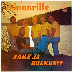 Aake ja Kulkurit LP Ikinuorille  kansi EX levy EX- Käytetty LP