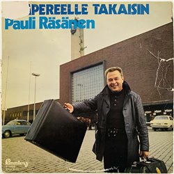 Räsänen Pauli: Tampereelle takaisin  F / VG ilmainen tuote bonus LP:nä