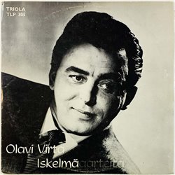Virta Olavi LP Iskelmäaarteita  kansi VG- levy EX- Käytetty LP