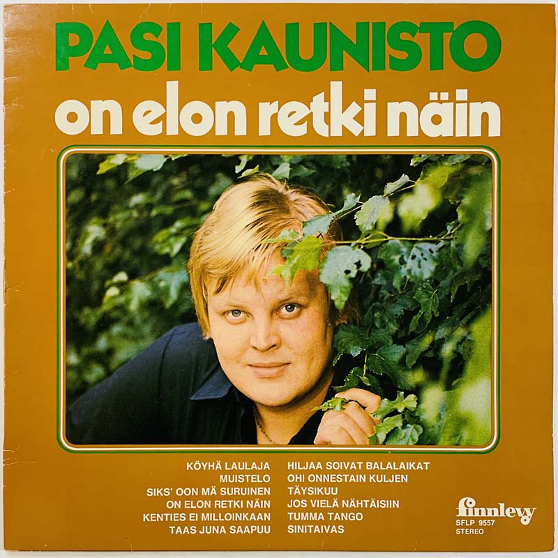 Kaunisto Pasi LP On Elon Retki Näin  kansi VG+ levy VG+ Käytetty LP