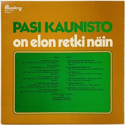 Kaunisto Pasi LP On Elon Retki Näin  kansi VG+ levy VG+ Käytetty LP