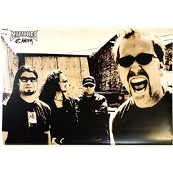 Metallica - st. Anger juliste Promojuliste kaksipuolinen 63cm x 45cm kunto EX JULISTE