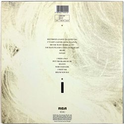 Eurythmics LP Savage  kansi EX levy EX LP