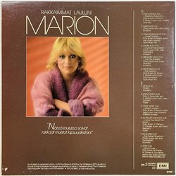 Marion LP Rakkaimmat lauluni  kansi G+ levy EX LP