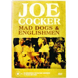DVD - Cocker Joe DVD Mad Dogs & Englishmen live  kansi EX levy EX DVD