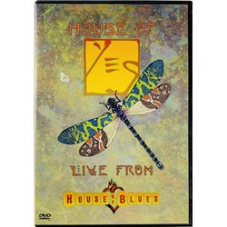 DVD - Yes DVD House of Blues Live  kansi EX levy EX DVD