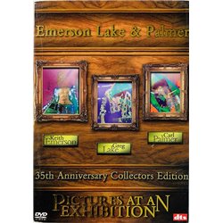 DVD - Emerson Lake & Palmer DVD Pictures at an exhibition live 1970  kansi EX levy EX DVD
