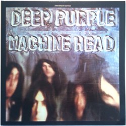 Deep Purple LP Machine Head 2LP pink vinyls  kansi EX levy EX Käytetty LP