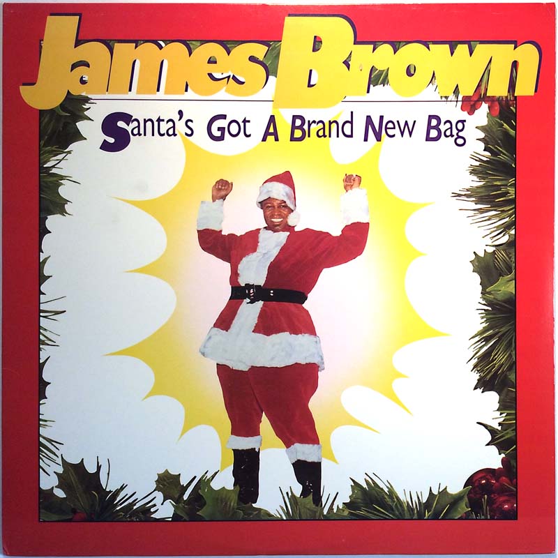 Brown James LP Santa's Got A Brand New Bag  kansi EX levy EX Käytetty LP