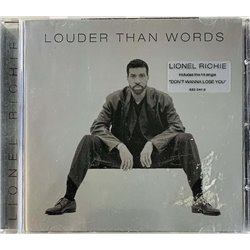 Richie Lionel CD Louder Than Words  kansi EX- levy EX Käytetty CD