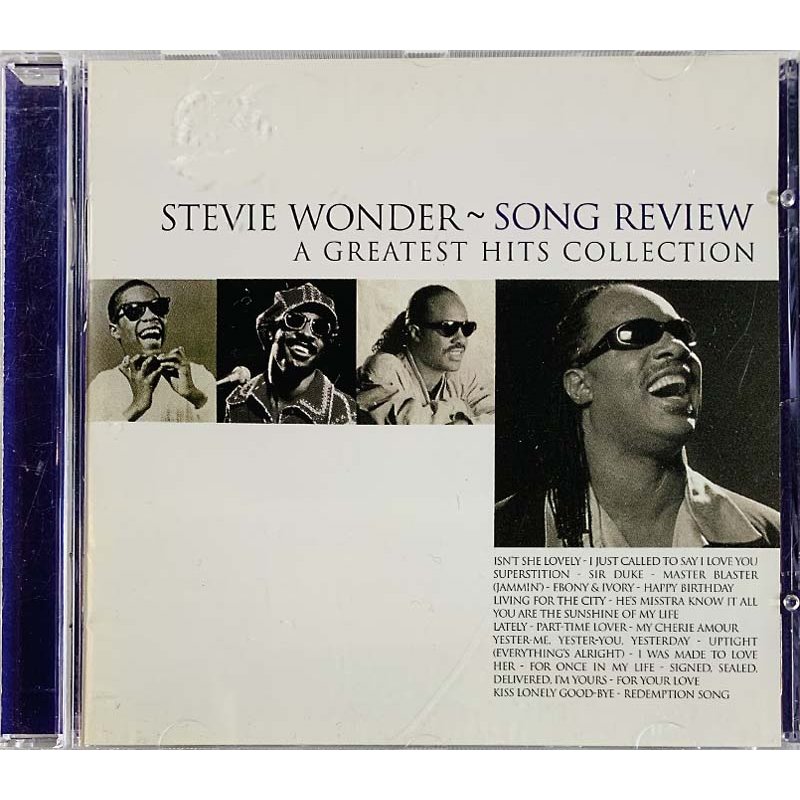 Wonder Stevie CD Song Review -Greatest H  kansi EX levy EX Käytetty CD