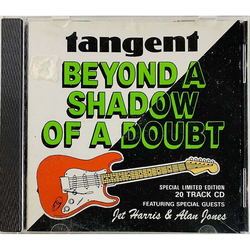 Tangent Shadows tribute CD Beyond A Shadow Of A Doubt  kansi EX levy EX Käytetty CD