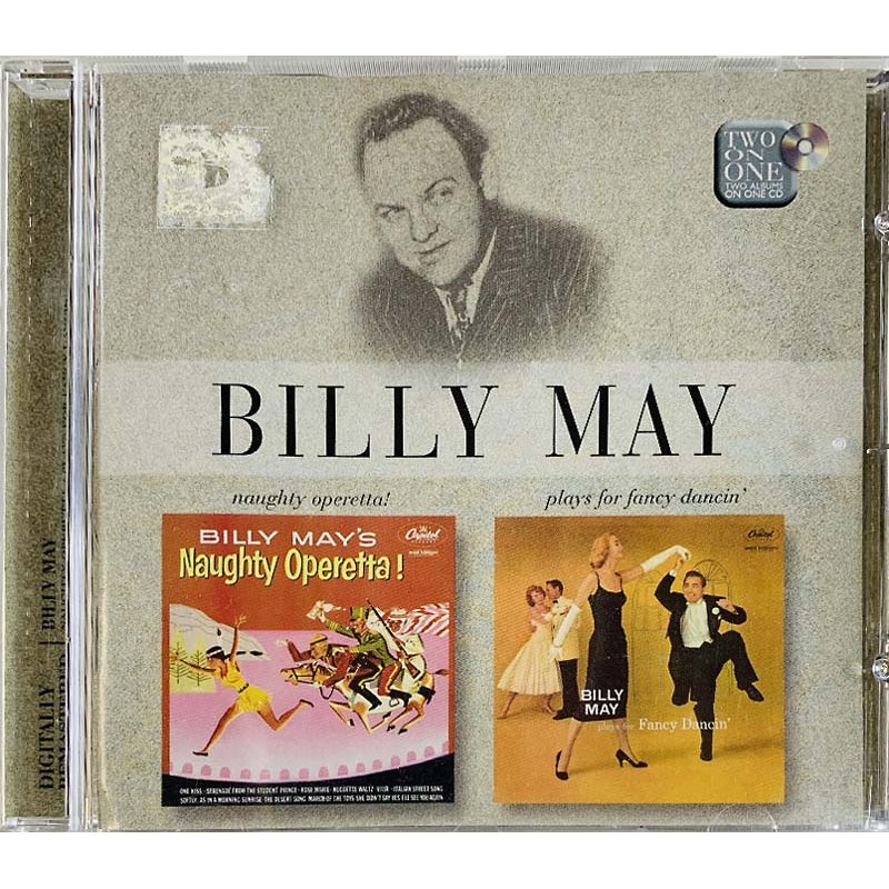 May Billy CD Naughty O/ Plays For Fanc  kansi EX levy EX Käytetty CD